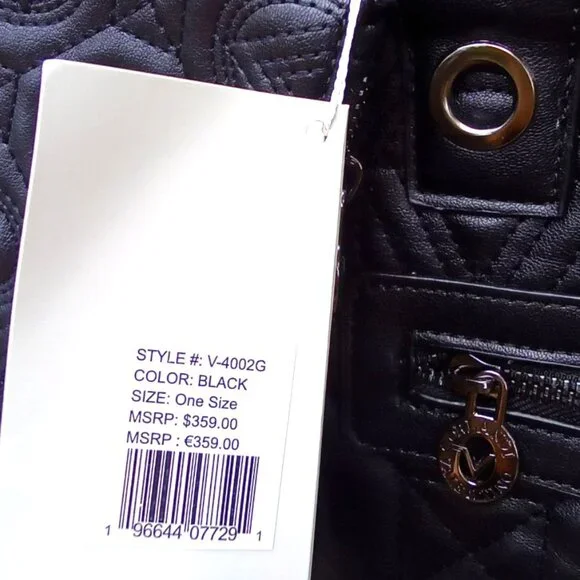 Valentino Orlandi NEW Black Tote